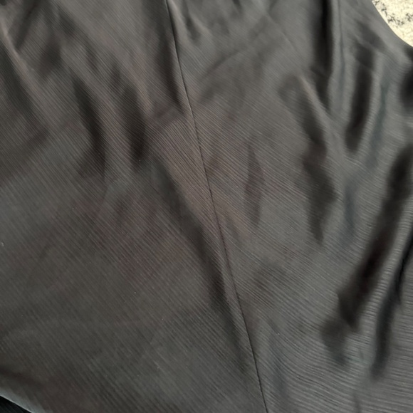 Free People Nothing Better Ruched Midi Slip Dress  XL Black New - Picture 13 of 15